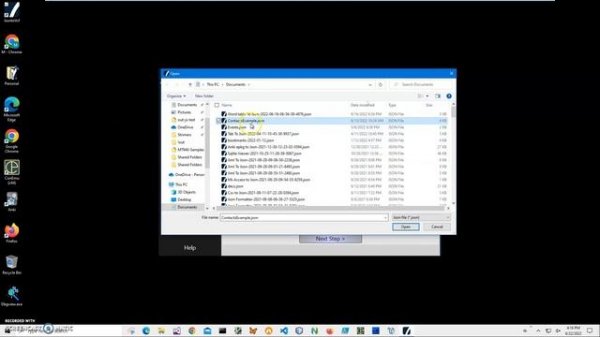 Json to Vcf tutorial
