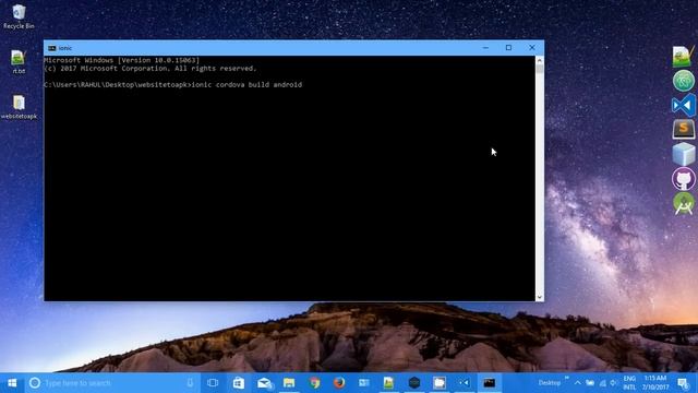 ionic project #1:Converting Your website into android app in 5 min смотреть онлайн