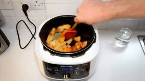 Программа ЭКСПРЕСС Ароматный Тушеный Картофель Яхни в мультиварке Скороварке Redmond RMC P350