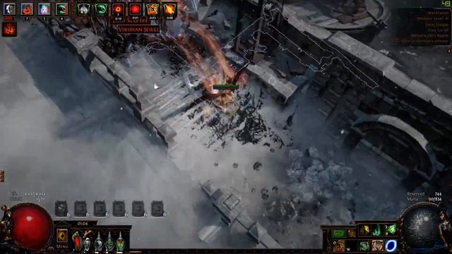 Poe 3.12 T14 Delirium x5 deathless necrogolemancer смотреть онлайн