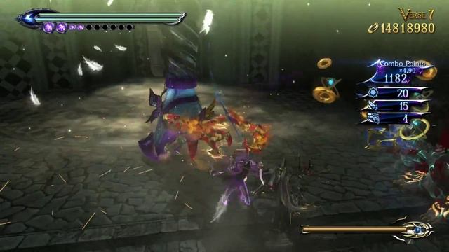 「Bayonetta 2」 Pure Platinum Walkthrough #14 [∞ Climax] Chapter XIII: Vigrid, City of Déjà Vu смотреть онлайн