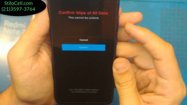 Xiaomi Redmi Note 7 hard reset смотреть онлайн
