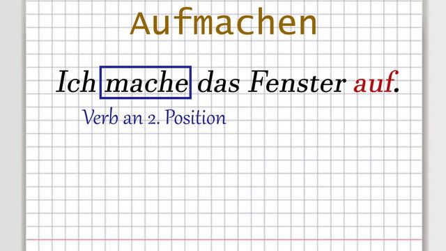 Trennbare Verben (Im Präsens) | Deutsch lernen A2, B1, B2 смотреть онлайн