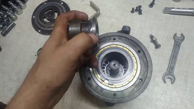 Восстановление муфты включения насоса гидравлики. смотреть онлайн