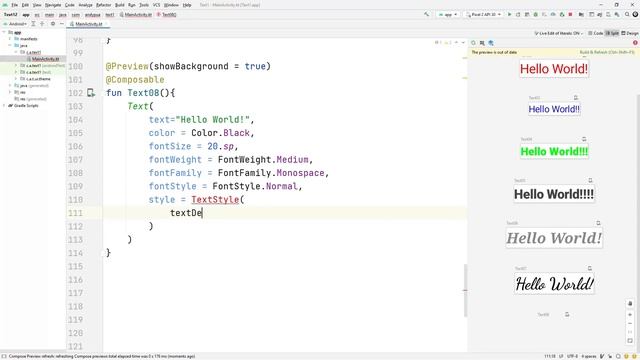 Kotlin - Jetpack Compose | Text ( #1 ) смотреть онлайн
