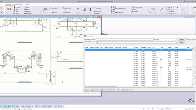 Multidrawings in Tekla Structures смотреть онлайн