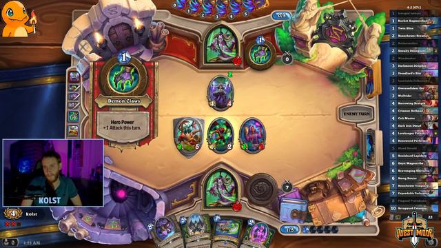 How Far can Blood Herald take us? Hearthstone Arena Darkmoon Faire смотреть онлайн