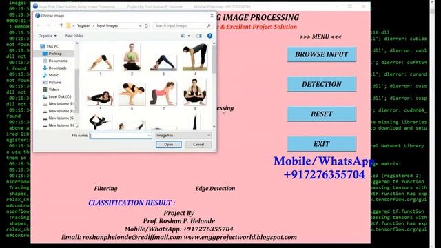 Yoga Pose Classification Using Image Processing | With Source Code | Python Code Yoga Pose Detectio смотреть онлайн