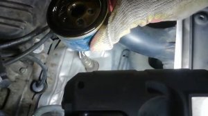 Замена масла и масляного фильтра Рено Логан 2 (1.6 8V), Reno Logan 2