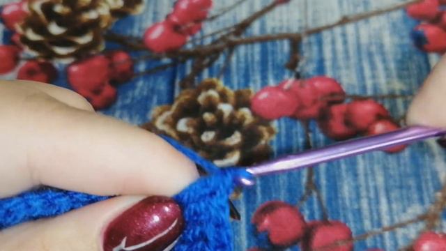 Простая и быстрая салфетка/вязание крючком🧶/для начинающих. смотреть онлайн