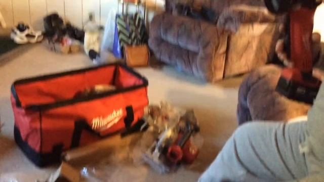 Unboxing A Milwaukee M18 Cordless 6 Tool Combo Kit