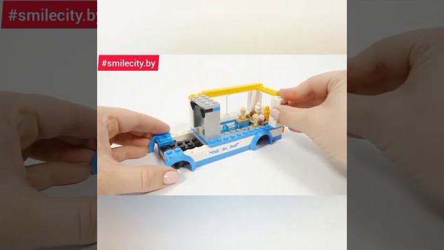 Конструктор Грузовик мороженщика LEGO City смотреть онлайн