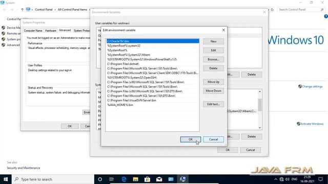 How to install Azul's Zulu OpenJDK 17 in Windows 10 with JAVA_HOME Environment Variable смотреть онлайн