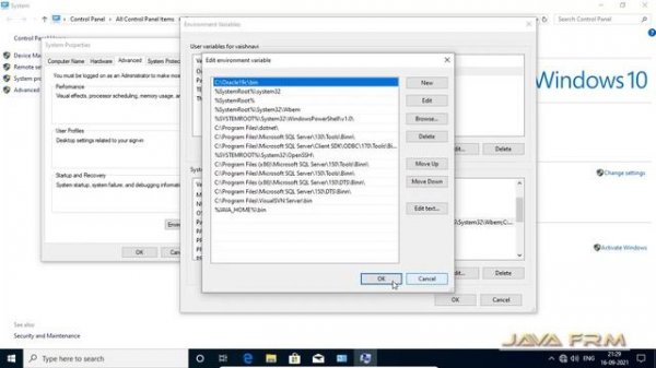 How to install Azul's Zulu OpenJDK 17 in Windows 10 with JAVA_HOME Environment Variable
