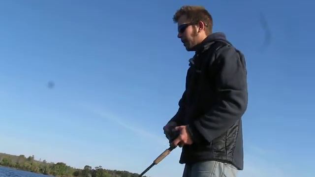 Andrew Sloat add some smell to his bait on the St.John River in Fredericton смотреть онлайн