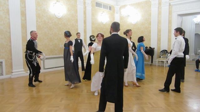 Бал "Гусарская баллада" в усадьбе Вороново 5 октября 2019 г. Часть 13 смотреть онлайн