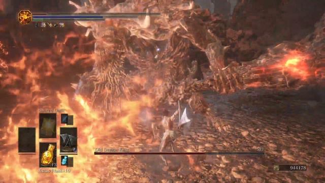 Flawless Old Demon King Kill | Dark Souls 3 смотреть онлайн