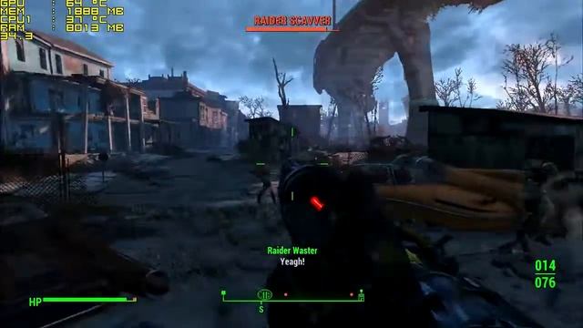 Fallout 4 Gameplay | AMD FX 6350 | ASUS GTX 950 | ULTRA 720p смотреть онлайн