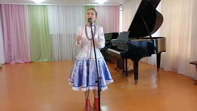 Григоренко Полина, 11 лет, "Я люблю свою землю",муз. Е. Птичкина, сл. В. Харитонова. Родинская ДШИ смотреть онлайн
