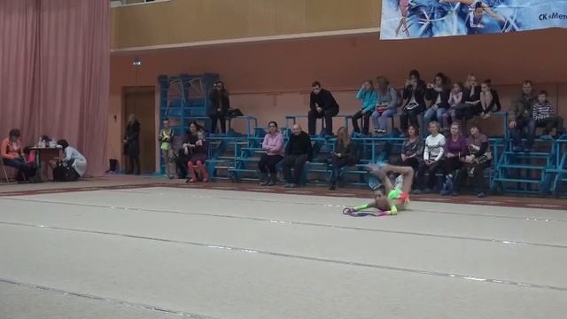 Салимгараева Карина, Металлист, 2002, скакалка, Юные Грации, Ижевск, 19 12 2015