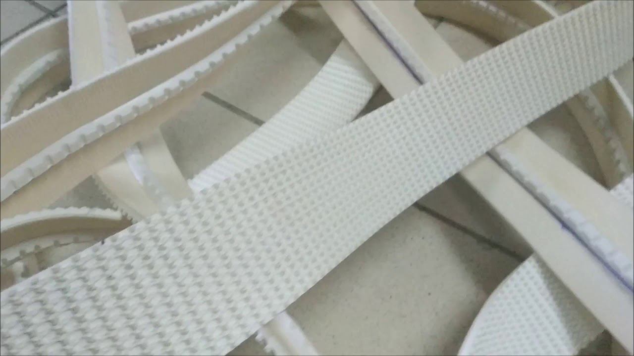 Транспортерная лента Supergrip FDA, белое покрытие из поливинилхлорида