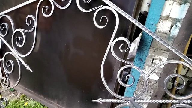 /Козырёк /Своими руками/ холодная ковка / смотреть онлайн