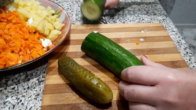 ✅-18 кг! ?Ем и худею!!!? Салат Оливье для похудения!? смотреть онлайн