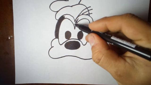 ПОЭТАПНОЕ РИСОВАНИЕ! ГУФИ ИЗ МУЛЬТФИЛЬМА ДИСНЕЙ! РИСОВАНИЕ ДЛЯ ДЕТЕЙ! смотреть онлайн