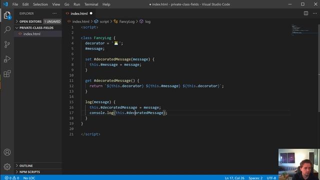 Private and Public Class Fields (and Methods) in JavaScript смотреть онлайн