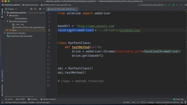 Organizing Python Selenium Script by using Class and Function смотреть онлайн