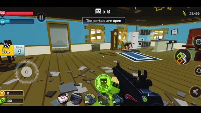 pixel combat zombie strike android gameplay mobile | Zombie attack | zombie strike gameplay смотреть онлайн