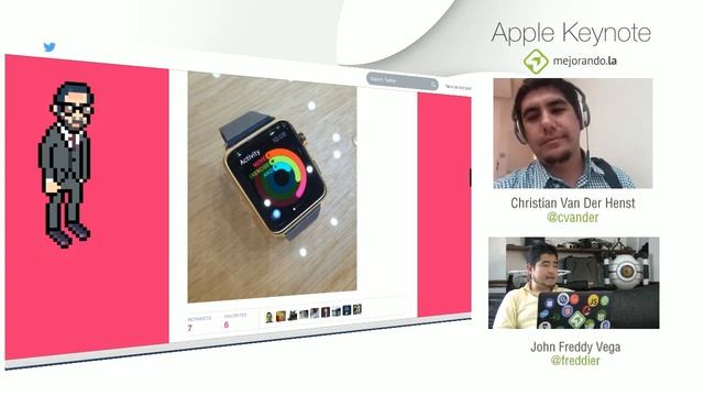 Lanzamiento del iPhone 6 y Apple Watch смотреть онлайн