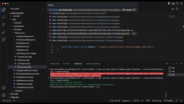 Laravel 10 & Filament - Custom login, card & page смотреть онлайн
