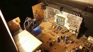 Ремонт усилителя Technics SE-CH505A