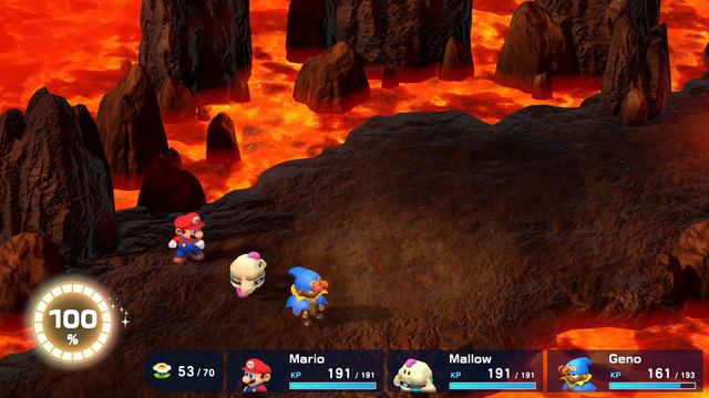 Wir springen in den Vulkan "Berg Furio" um dort nach Nitro Toad zu suchen?!?! // Super Mario RPG #2 смотреть онлайн