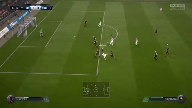 crack of the left 30m - Club Pro - Fifa 17 смотреть онлайн