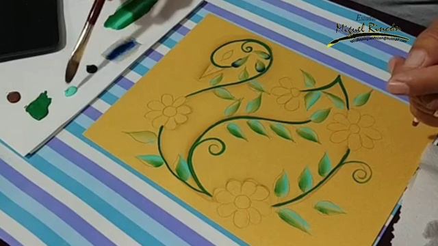 Descubre que puedes formar con una enredadera con hojas en pinceladas básicas. #ideas #onestroke смотреть онлайн