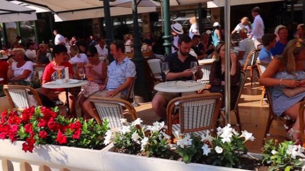 A Walk Around Place du Casino de Monte Carlo, Monaco