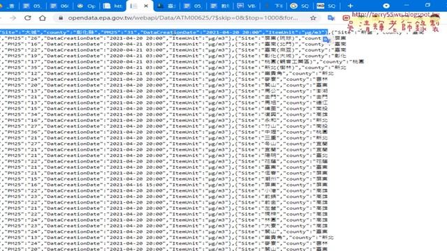 06 下載JSON與取得所有資料 смотреть онлайн