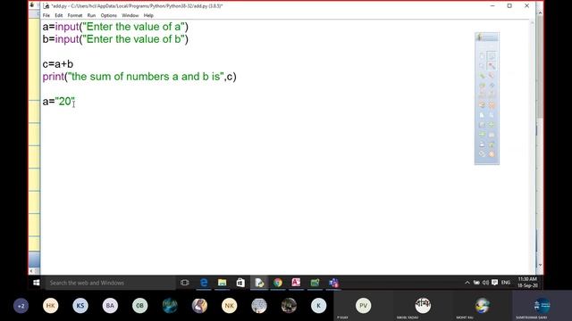 Use of input() and print() in python. смотреть онлайн