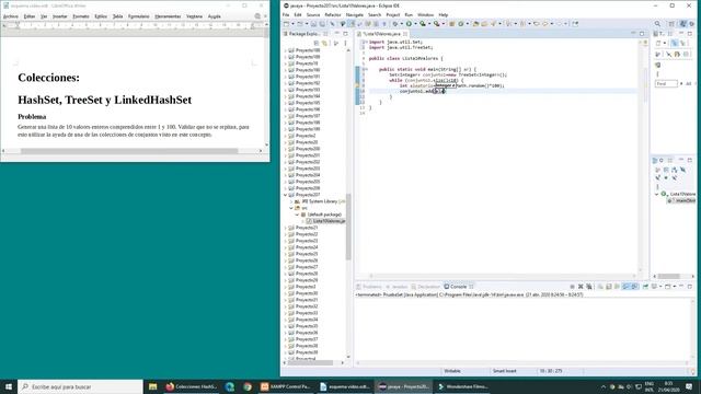 Colecciones: HashSet, TreeSet y LinkedHashSet - 2 смотреть онлайн