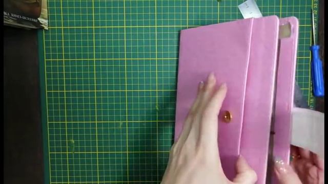 Как сделать планер своими руками / Планер с кармашком на обложке / творческий процесс смотреть онлайн