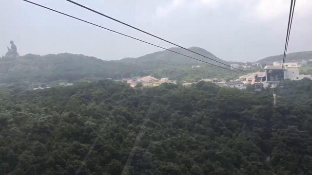 Riding the Ngong Ping 360 Cable Car in Hong Kong смотреть онлайн