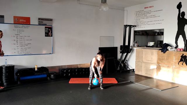 Lockdown2 workout video 22 Shireen kettlebell смотреть онлайн
