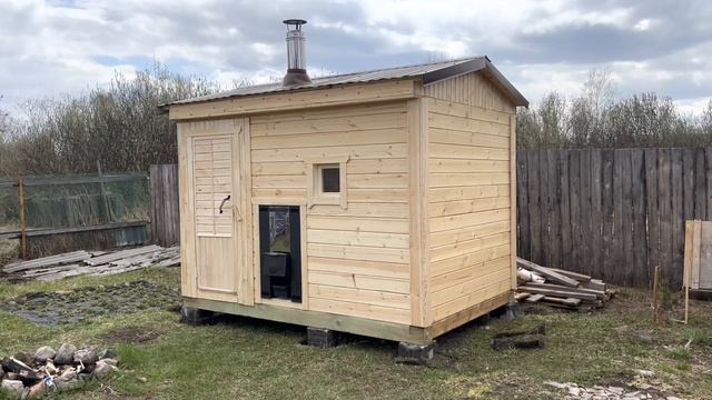 Обзор готовой бани 2 на 3 - Крепкий Дом Томск смотреть онлайн