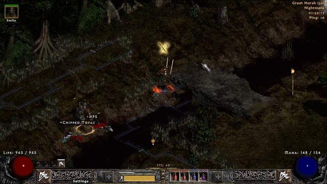 Project Diablo 2 - Single Player PlugY - Frenzy barbarian playthrough - Start of act 3 nightmare смотреть онлайн