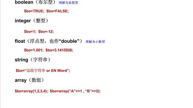 PHP100视频教程：2.PHP的数据类型与源码调试(张恩民老师) смотреть онлайн