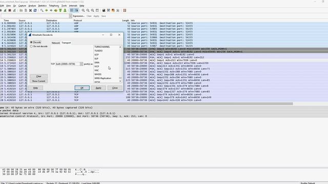 Ver protocolo ssl en whireshark de la direccion 127.0.0.1 capturados por Rawcap смотреть онлайн