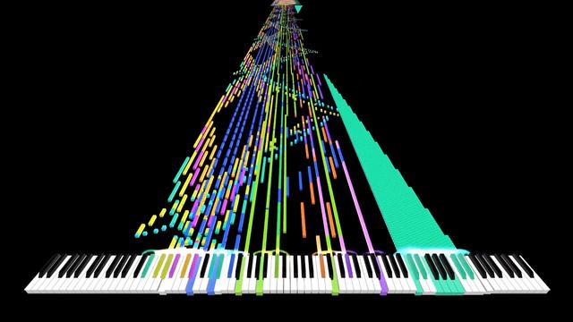 [Impossible Piano Remix] golden hour - JVKE | Black MIDI | 2.5 Million Notes смотреть онлайн