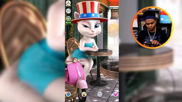 Testing The CREEPY TALKING BABY ANGELA App for the First Time! смотреть онлайн